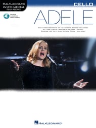 Adele Instrumental Play-Along Cello Book with Online Audio Access cover
